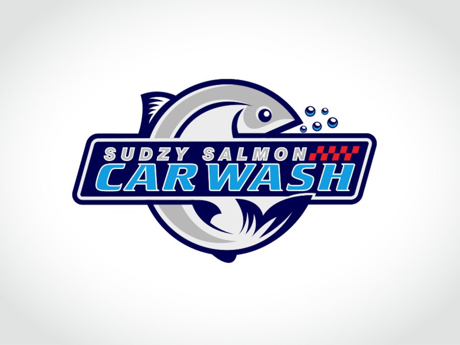 Sudzy Salmon H Watt Logo Tile